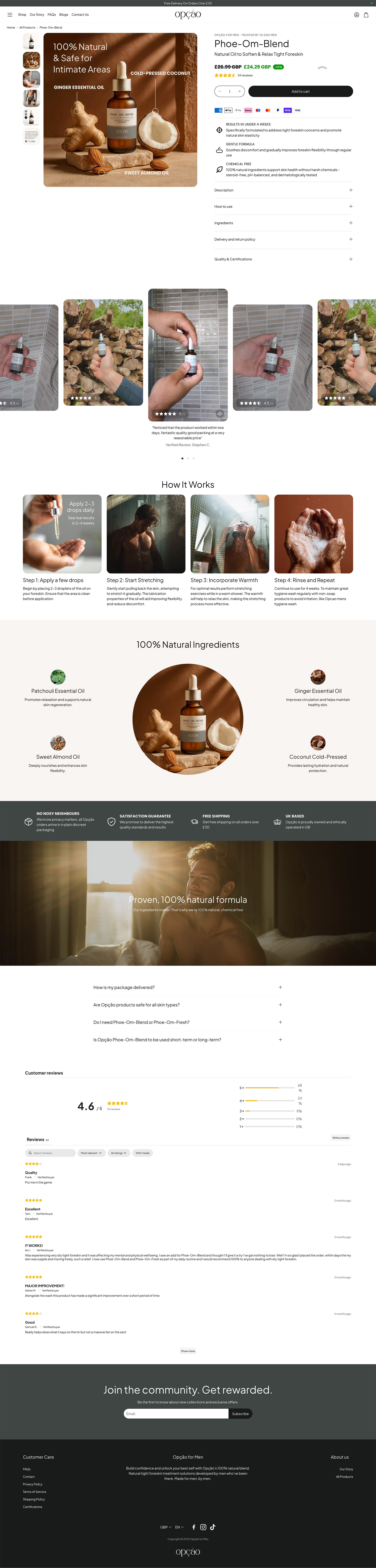 Opcao website design full layout